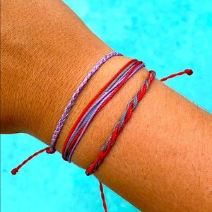 🌺🌿Handmade Adjustable Bracelet Set🌿🌺